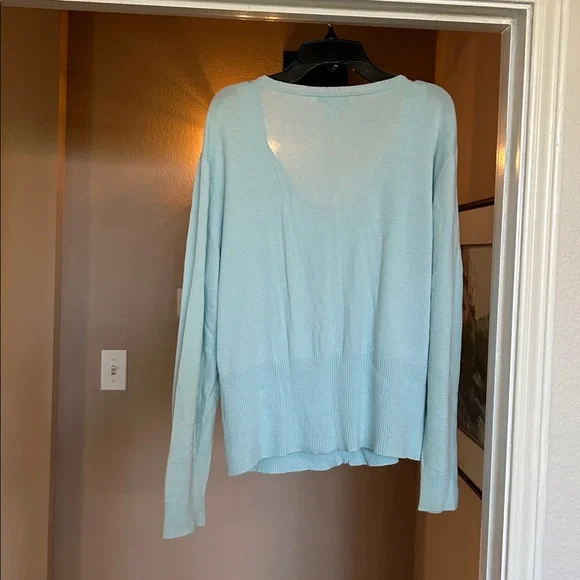 CAbi Cardigan Sweater | Tank Set In Aquamarine Style Numbers 212 & 213 - Picture 2 of 7